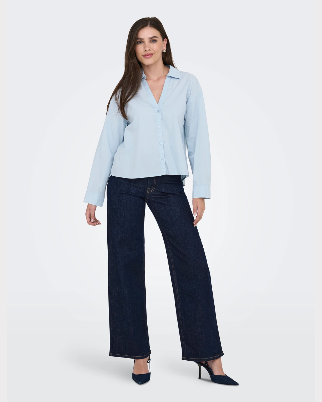 Jdyfelina-Fina Hw Wide Rinse Jnsdnm Noos-Jeans-JdY-Aandahls