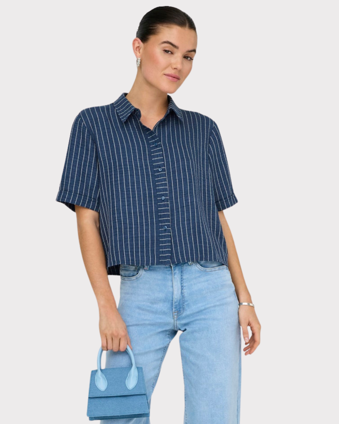 Jdypower S/s Short Shirt Wvn Noos-Skjorte-JdY-Aandahls