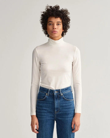 Jersey ls turtleneck-Genser-Gant-Aandahls