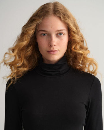 Jersey ls turtleneck-Genser-Gant-Aandahls