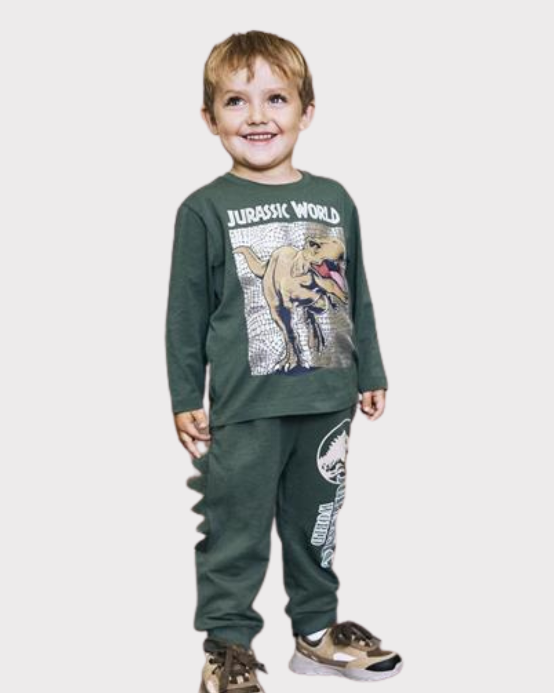 Jewel Jurassic Nreg Ls Top Noos Sky-Genser-Name it-Aandahls