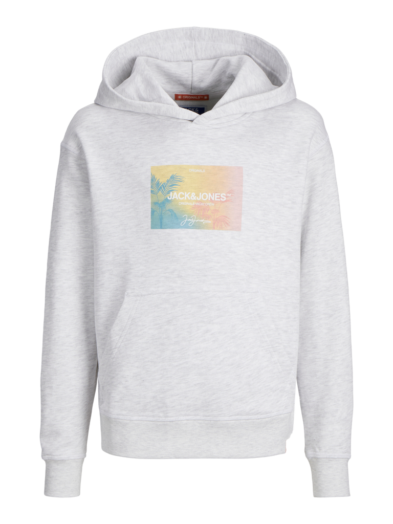 Joraruba sunset branding sweat hood jnr-Sweat-Jack & Jones-Aandahls