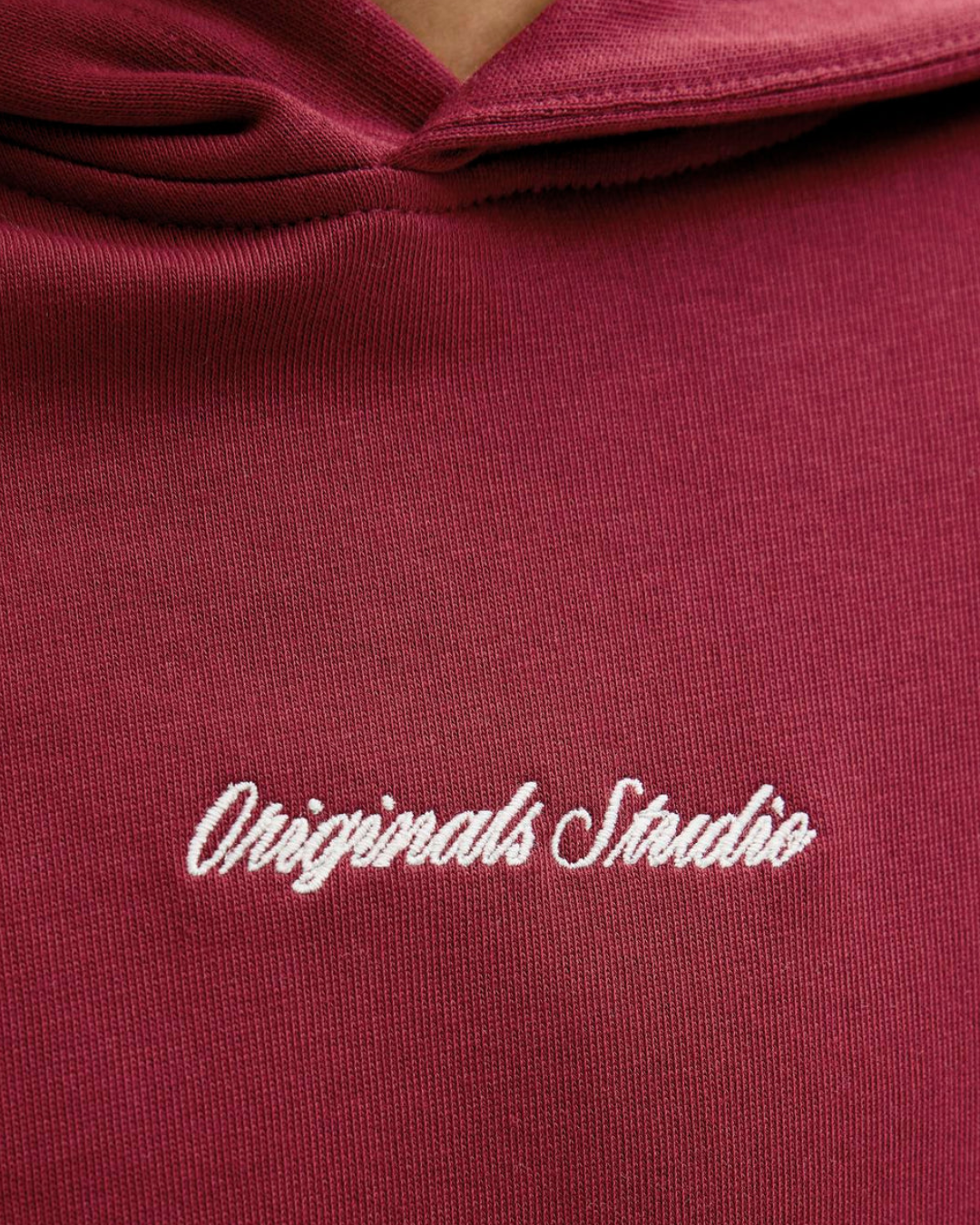 Jornorrebro Emb Sweat Hood Noos Jnr-Genser-JACK&JONES JUNIOR-Aandahls