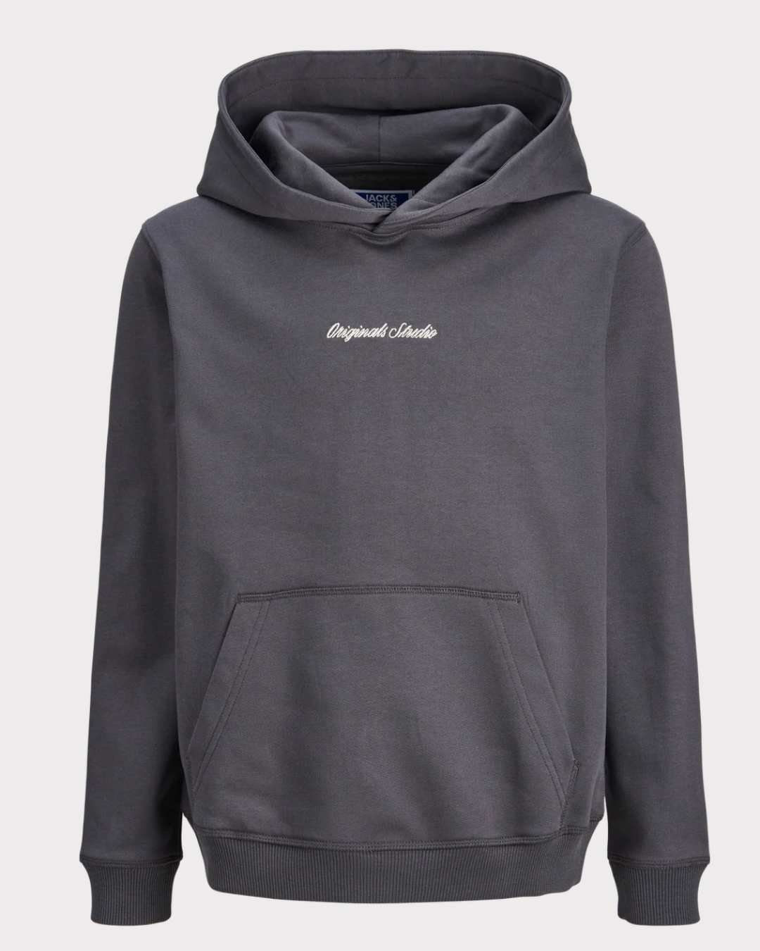 Jornorrebro Emb Sweat Hood Noos Jnr-Genser-JACK&JONES JUNIOR-Aandahls