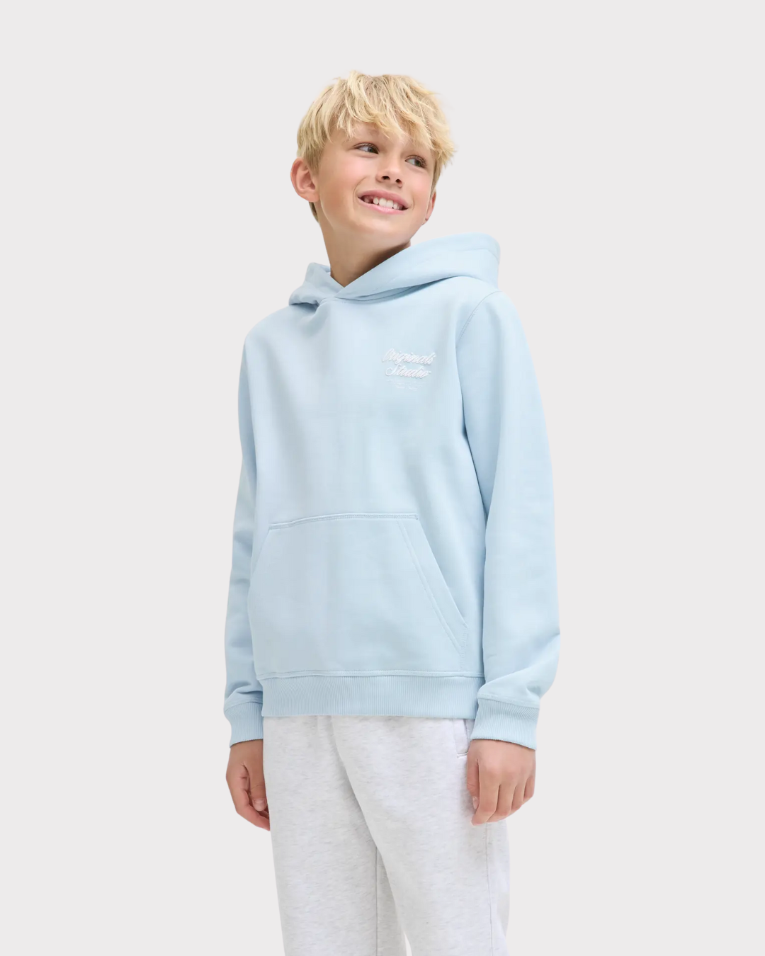 Jornorrebro Typo Sweat Hood-Genser-JACK&JONES JUNIOR-Aandahls