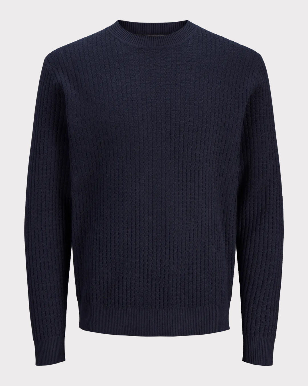 Jprblubarkley Knit Crew Neck Jnr-Genser-JACK&JONES JUNIOR-Aandahls