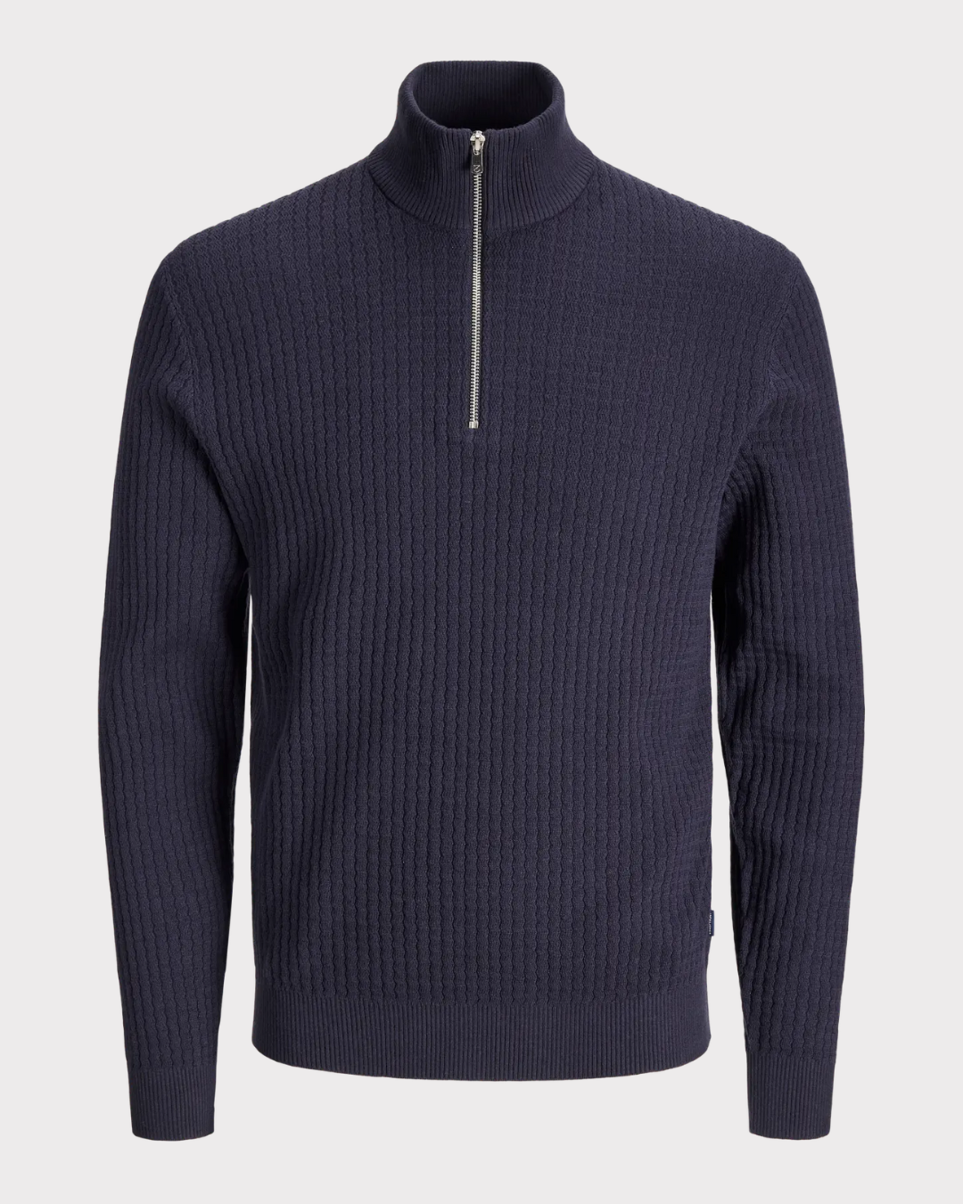 Jprblubarkley Knit Half Zip Jnr-Genser-JACK&JONES JUNIOR-Aandahls