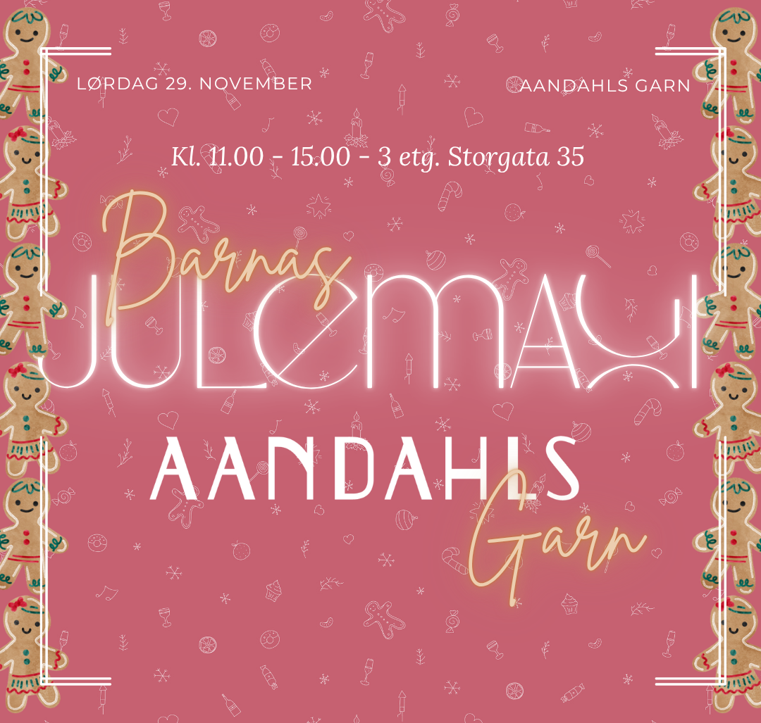 Julemagi, Juleverksted for barn-Garn Avdelingen-Aandahls