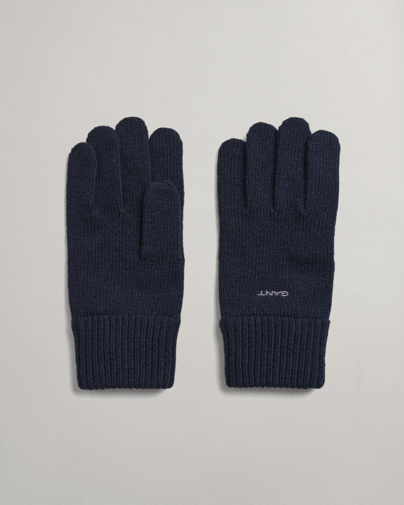 KNITTED WOOL GLOVES-Accessories-Gant-Aandahls