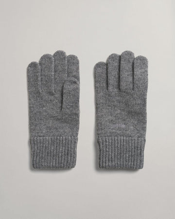 KNITTED WOOL GLOVES-Accessories-Gant-Aandahls