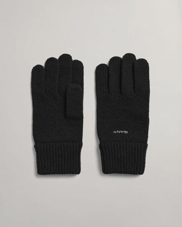 KNITTED WOOL GLOVES-Accessories-Gant-Aandahls