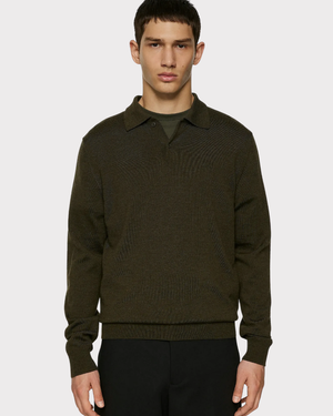 Kai knitted merino polo-Genser-J.Lindeberg-Aandahls
