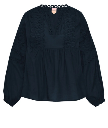 KaiaGO lace blouse-Bluser-Gossia-Aandahls