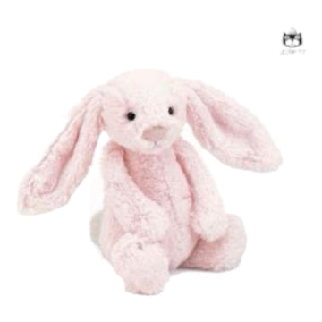 Kanin PLYSJ 31cm ROS BASHFUL-Tilbehør-Jellycat-Aandahls