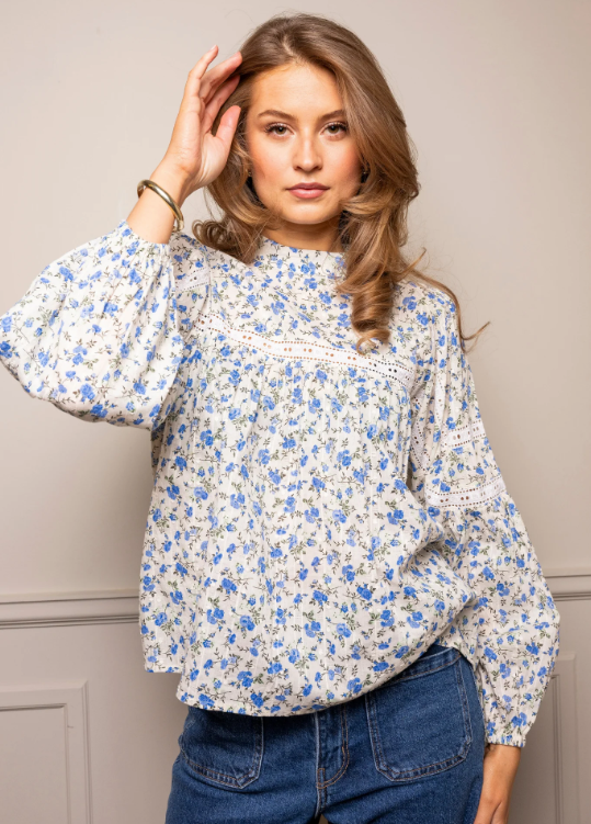 Karoline Blouse-Topp-MISSMAYA-Aandahls