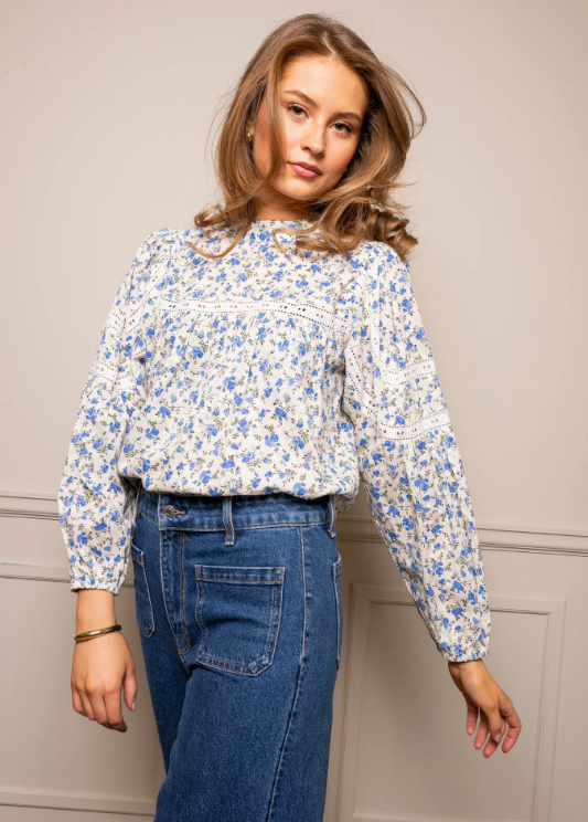 Karoline Blouse-Topp-MISSMAYA-Aandahls
