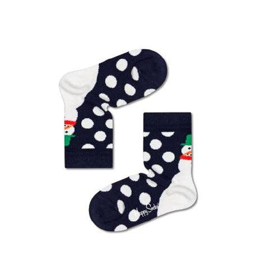 Kids Jumbo Snowman Sock-Strømper-Happy Socks-Aandahls