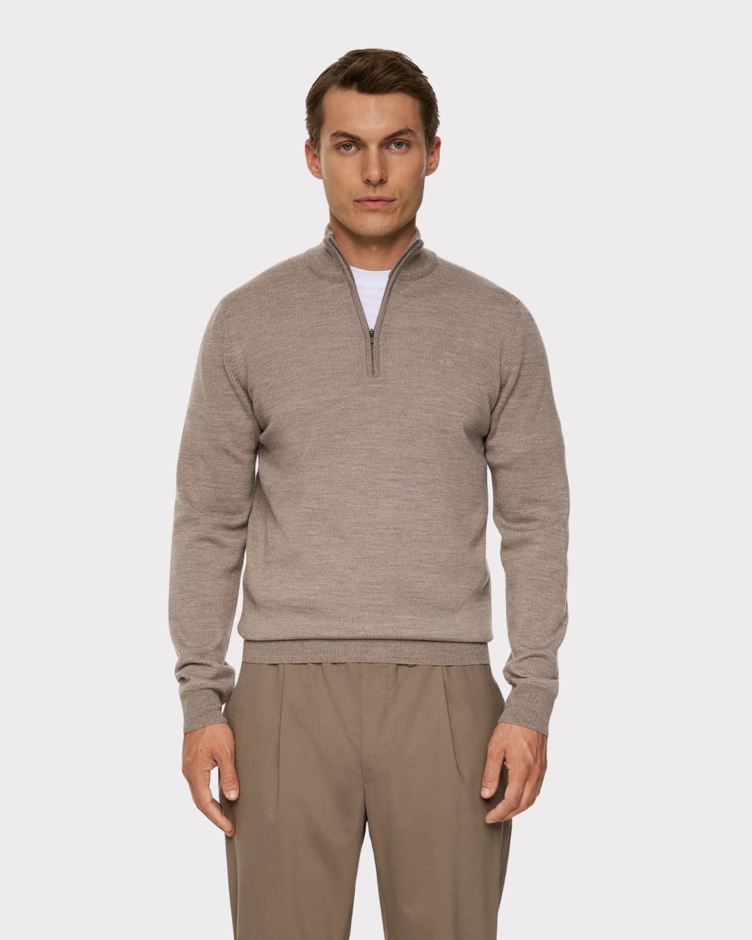 Kiyan Merino Quarter Zip-Genser-J.Lindeberg-Aandahls