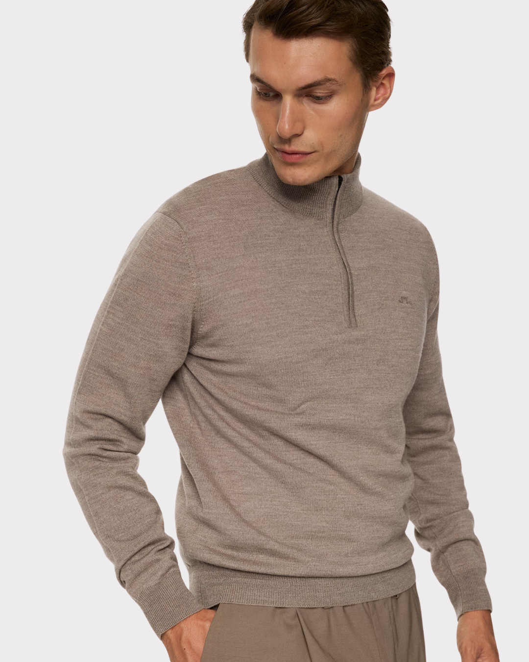 Kiyan Merino Quarter Zip-Genser-J.Lindeberg-Aandahls
