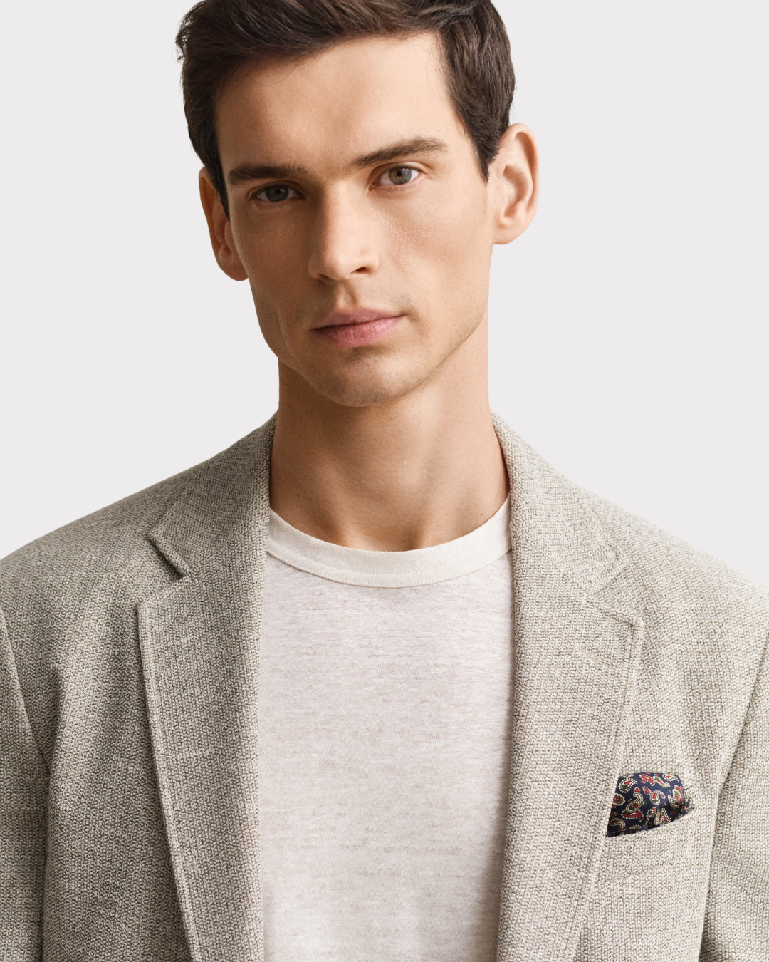 Knit Jersey Blazer-Blazer-Gant-Aandahls