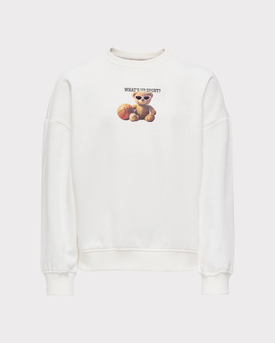 Kogbila L/s Ovz Bear O-Neck Swt Noos-Genser-Kids Only-Aandahls