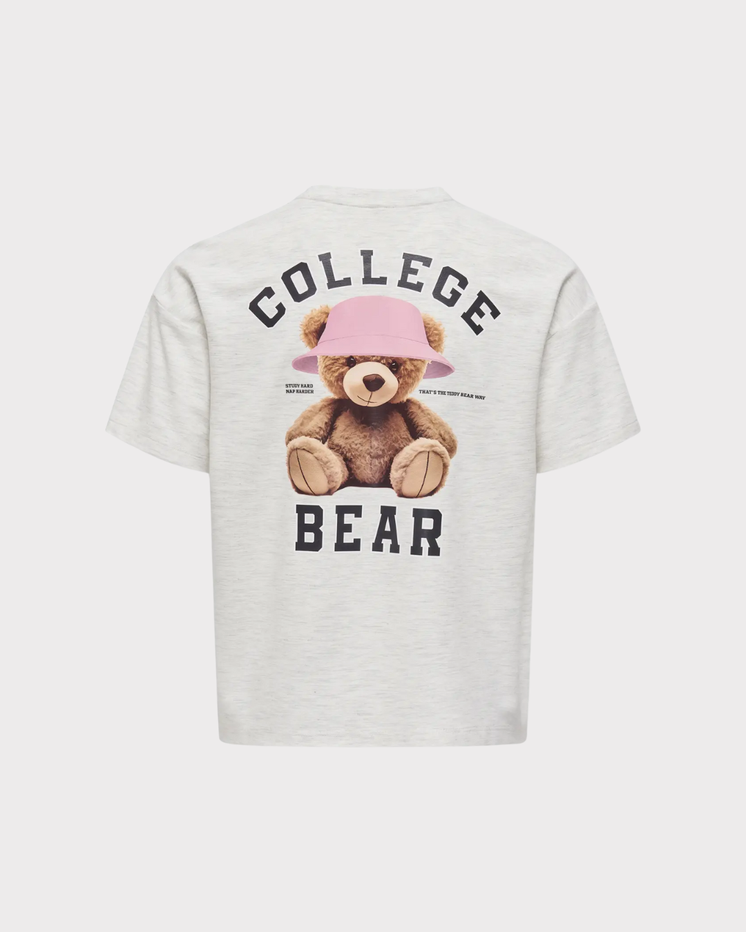 Kogbillie Ss Loose Teddy Top Jrs Noos-T-shirt-Kids Only-Aandahls