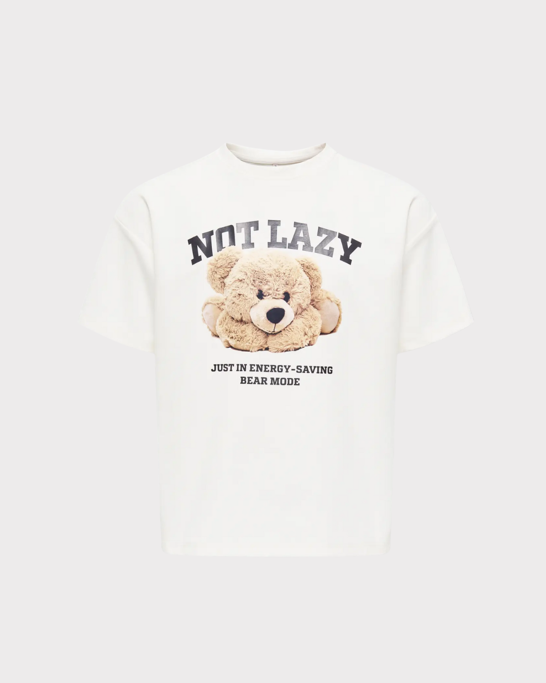 Kogbillie Ss Loose Teddy Top Jrs Noos-T-shirt-Kids Only-Aandahls