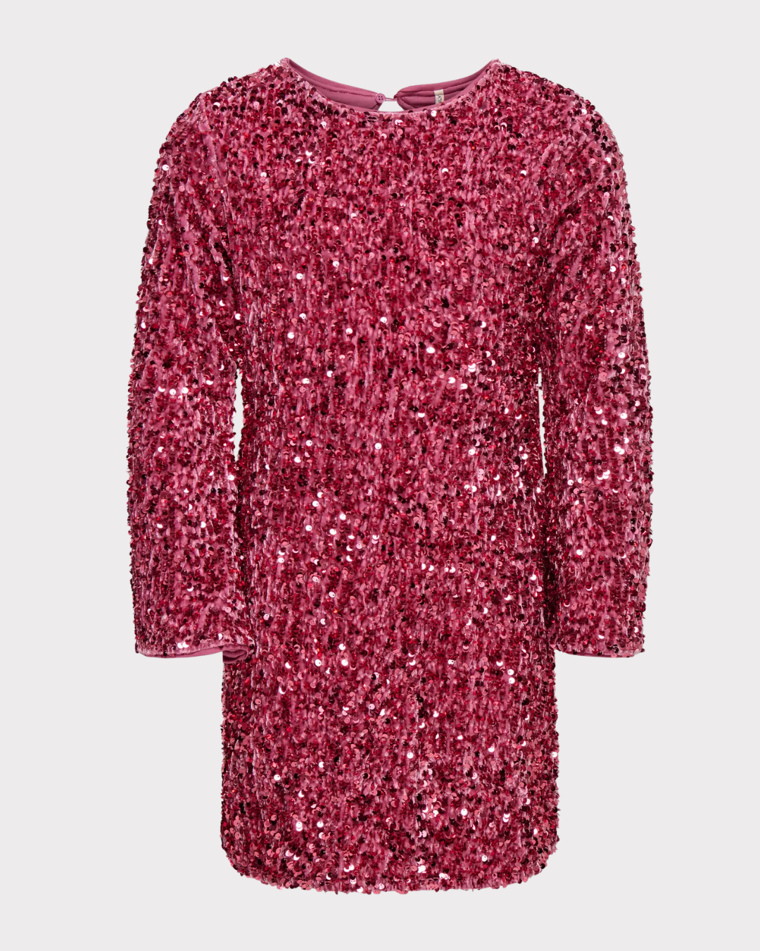 Kogconfidence Life Ls Seq Flrd Dress Jrs-Kjole-Kids Only-Aandahls