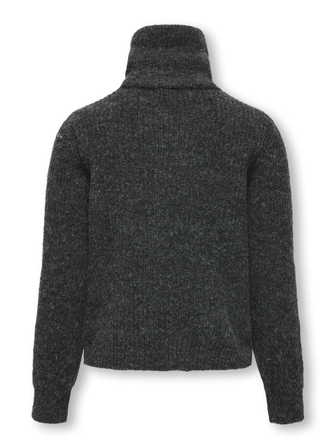 Kogfridi life LS zip cardigan knt-Cardigan-KIDS ONLY GIRL-Aandahls