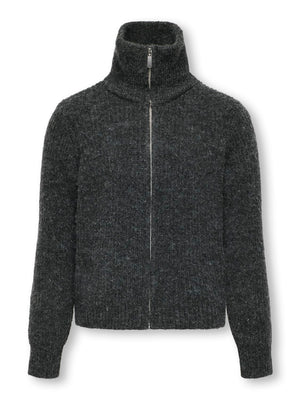 Kogfridi life LS zip cardigan knt-Cardigan-KIDS ONLY GIRL-Aandahls