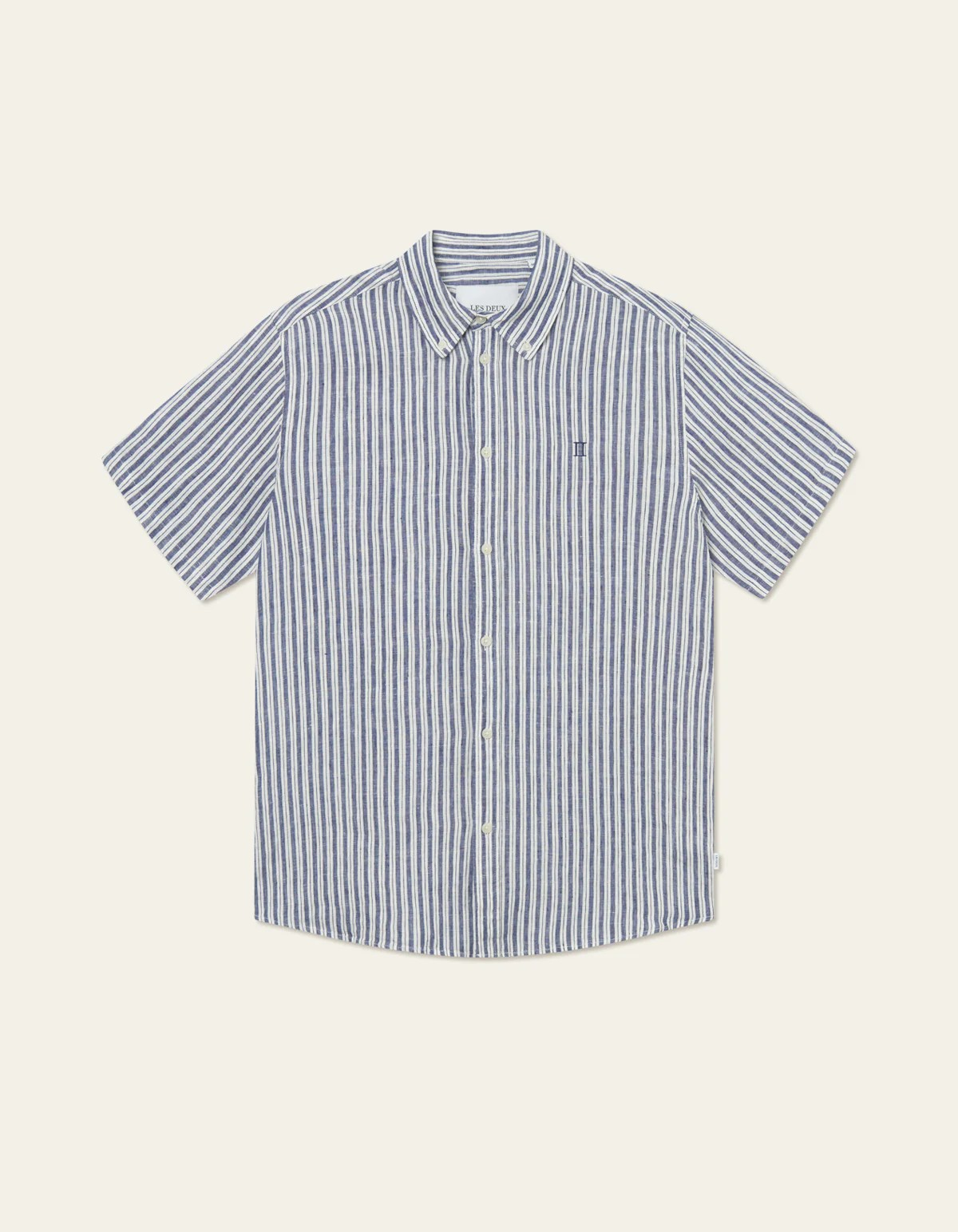 Kris Linen SS Shirt-Skjorte-Les Deux-Aandahls