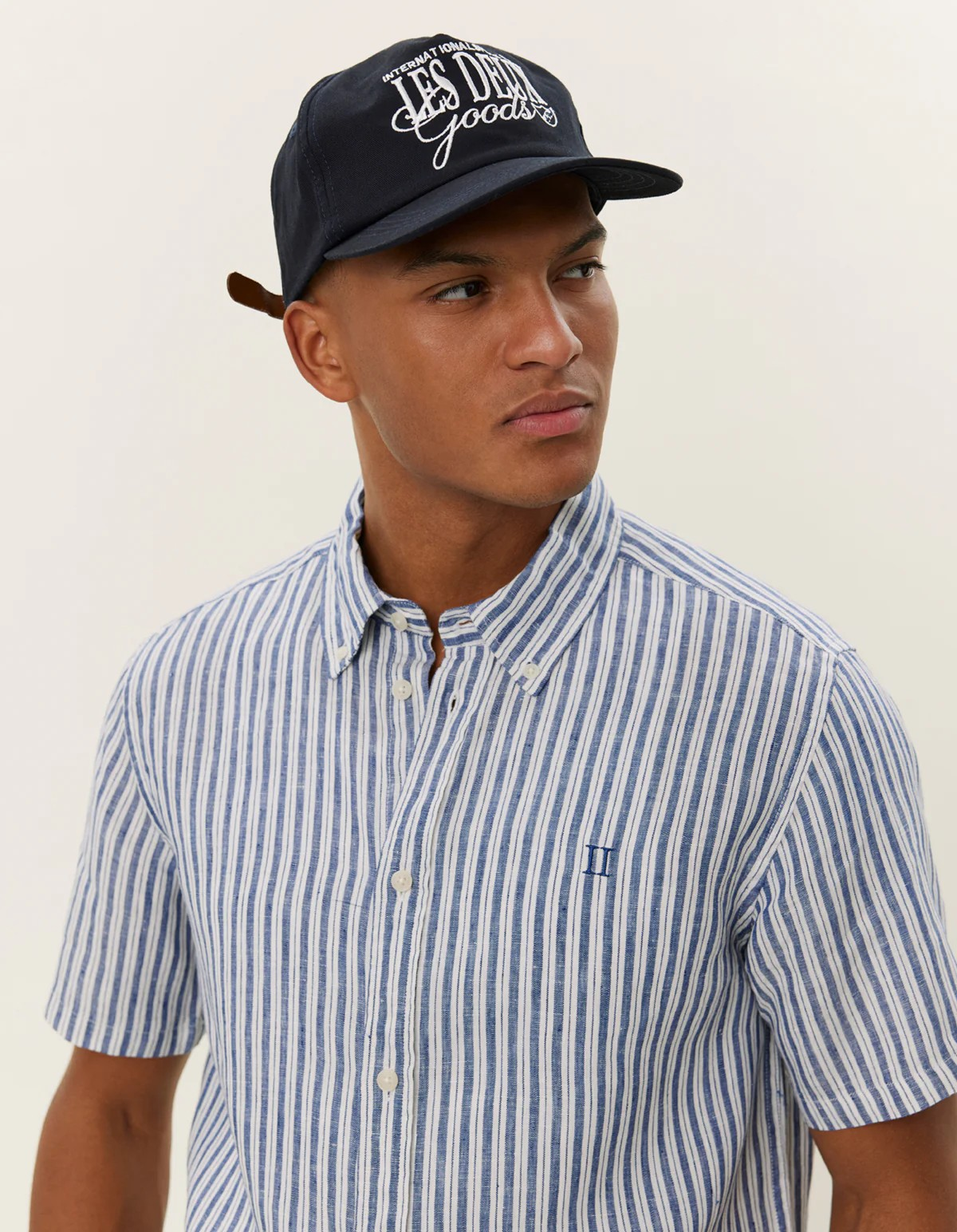 Kris Linen SS Shirt-Skjorte-Les Deux-Aandahls