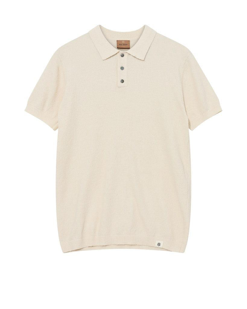 Kyle Bouclé SS Polo-T-shirt-Mos Mosh-Aandahls