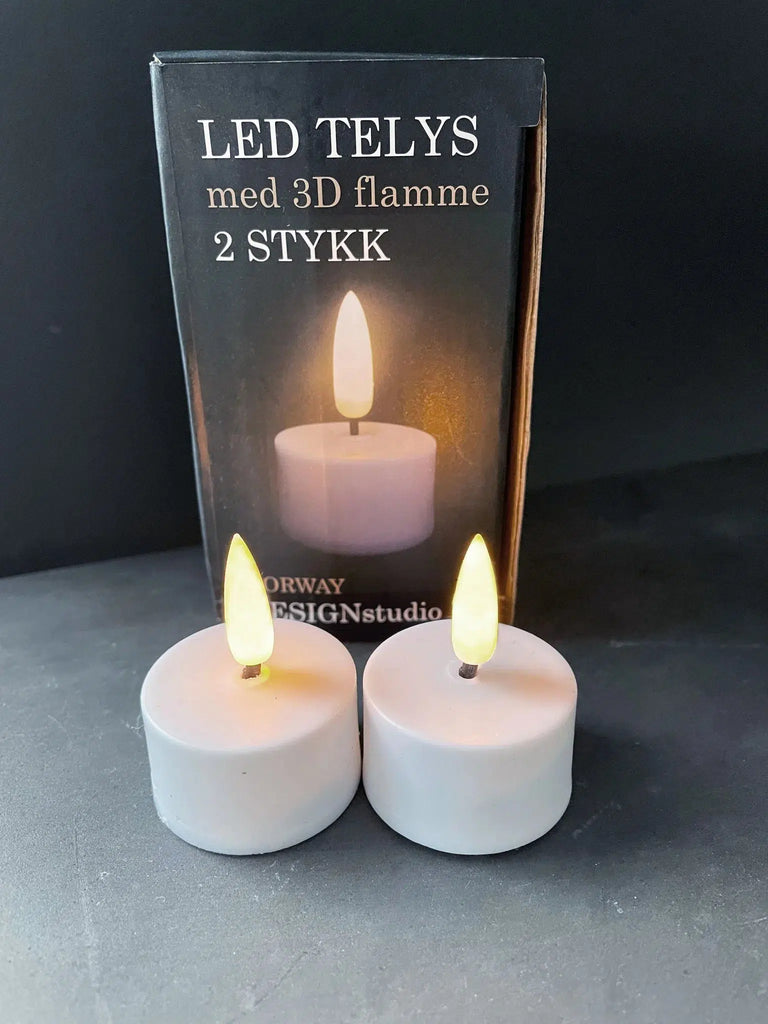 LED telys 2pk-Norwaydesign-Aandahls