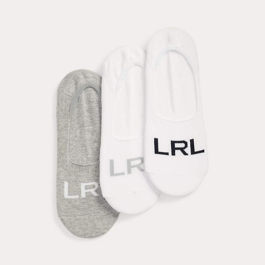 LRL liner 3 pk sock-Socks-Polo Ralph Lauren-Aandahls