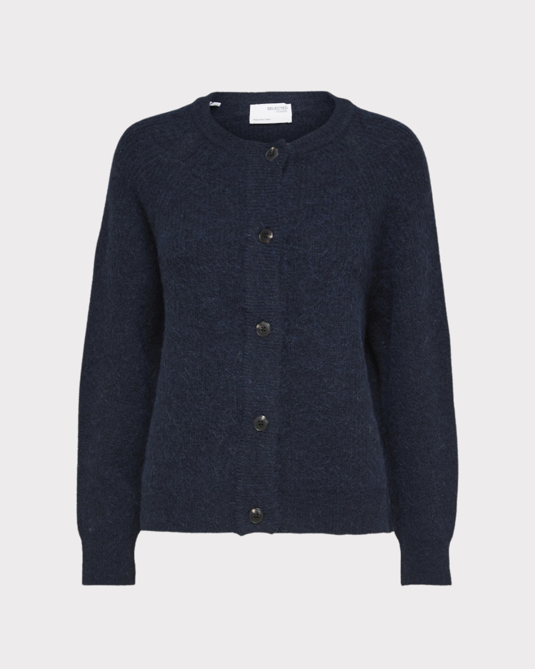 LULU LS KNIT SHORT CARDIGAN-Strikk-Selected Femme-Aandahls