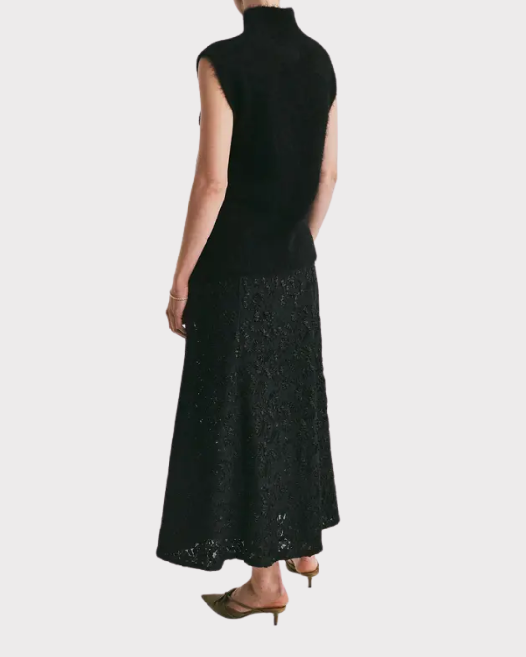 Lace Midi Skirt-Skjørt-ByTimo-Aandahls