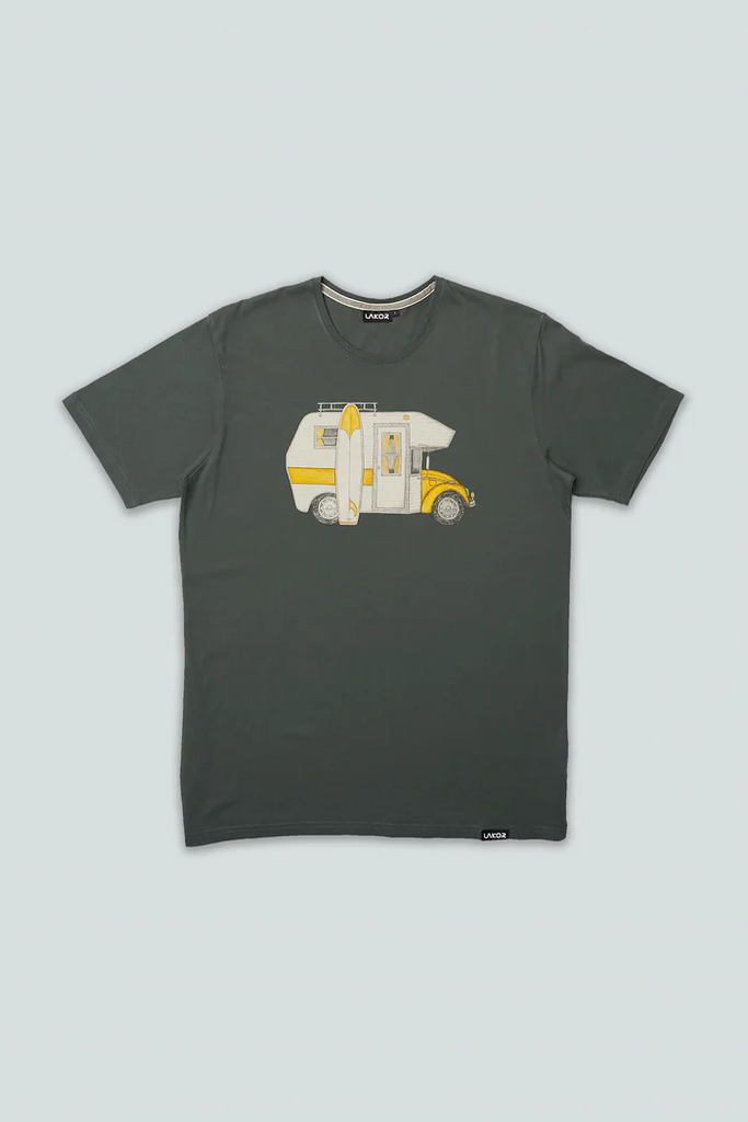 Lakor Car Camper-T-shirt-Lakor-Aandahls