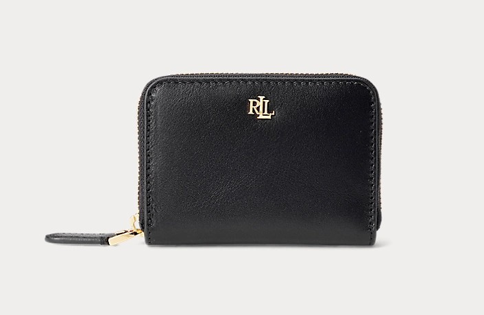 Leather conteinental wallet-Veske-Ralph Lauren-Aandahls