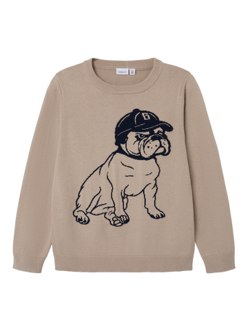 Lebull LS knit-Strikk-Name it-Aandahls