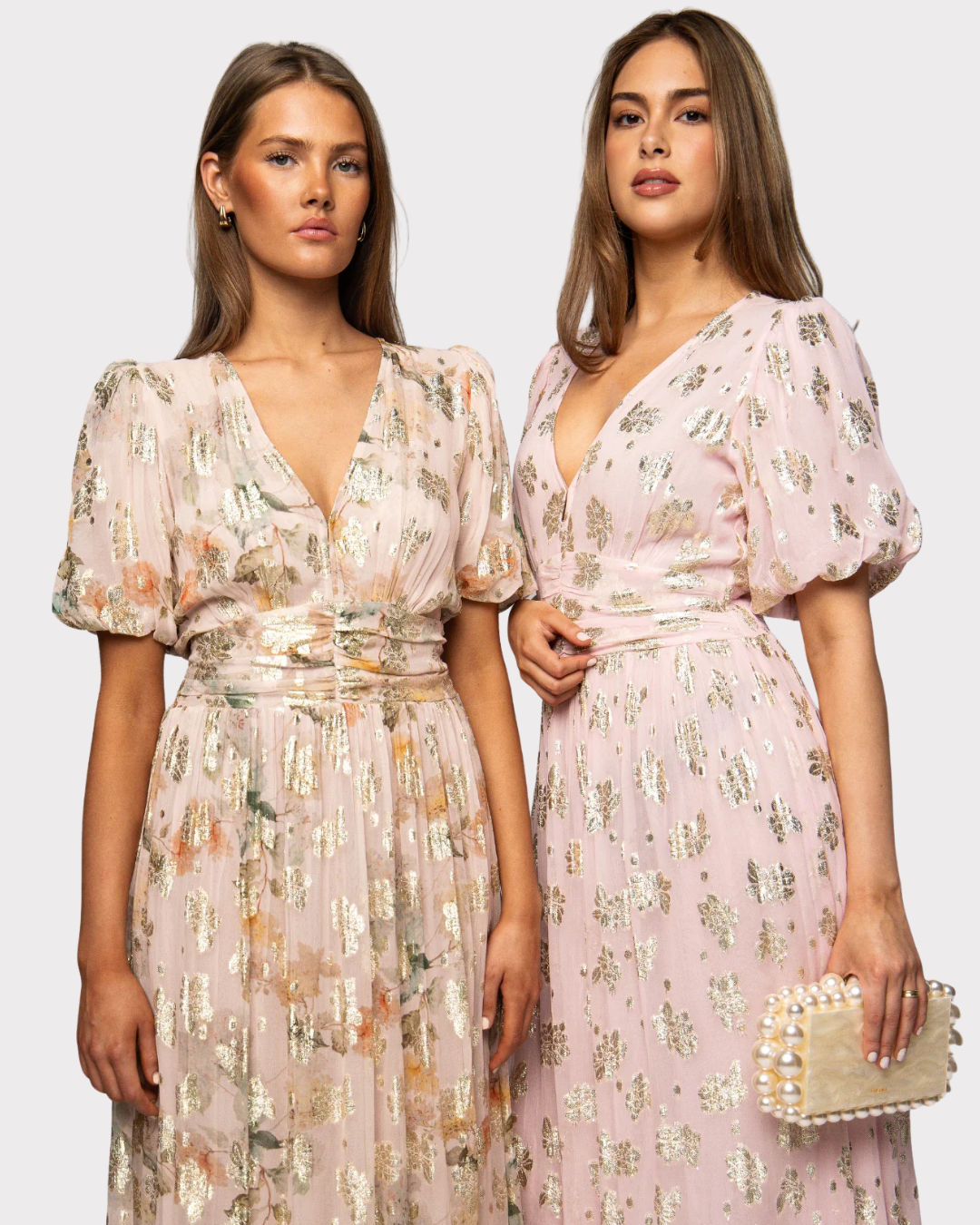 Leonora Dress Shimmering Garden-Kjole-MISSMAYA-Aandahls