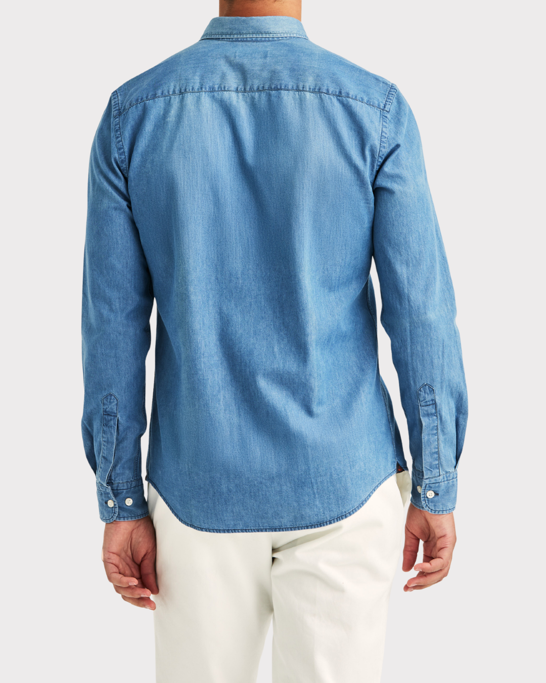 Light Denim Shirt - Slim Fit-Skjorte-Morris-Aandahls
