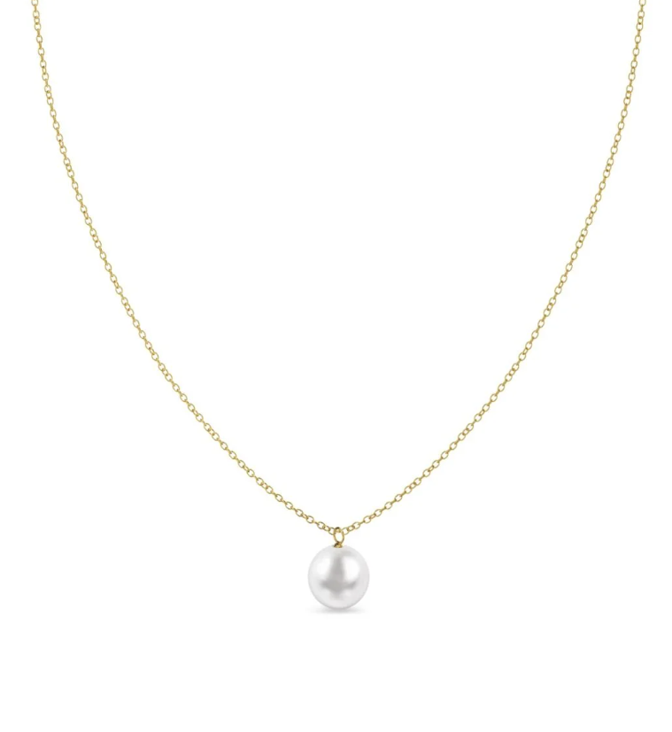 Lilian necklace L gold-Smykke-Edblad-Aandahls