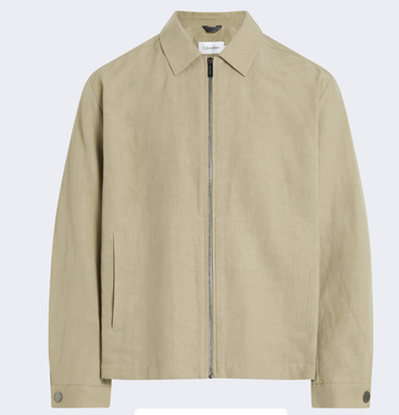 Linen Lyocell Cotton Jacket-Ytterjakker-Calvin Klein-Aandahls
