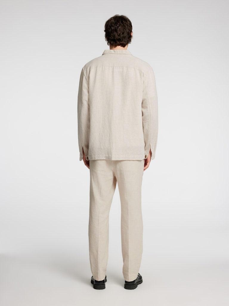 Linen Overshirt noos-Skjorter-Selected Homme-Aandahls
