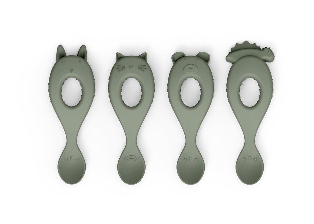 Liva Silicone Spoon 4-Pack-Acces-Liewood-Aandahls