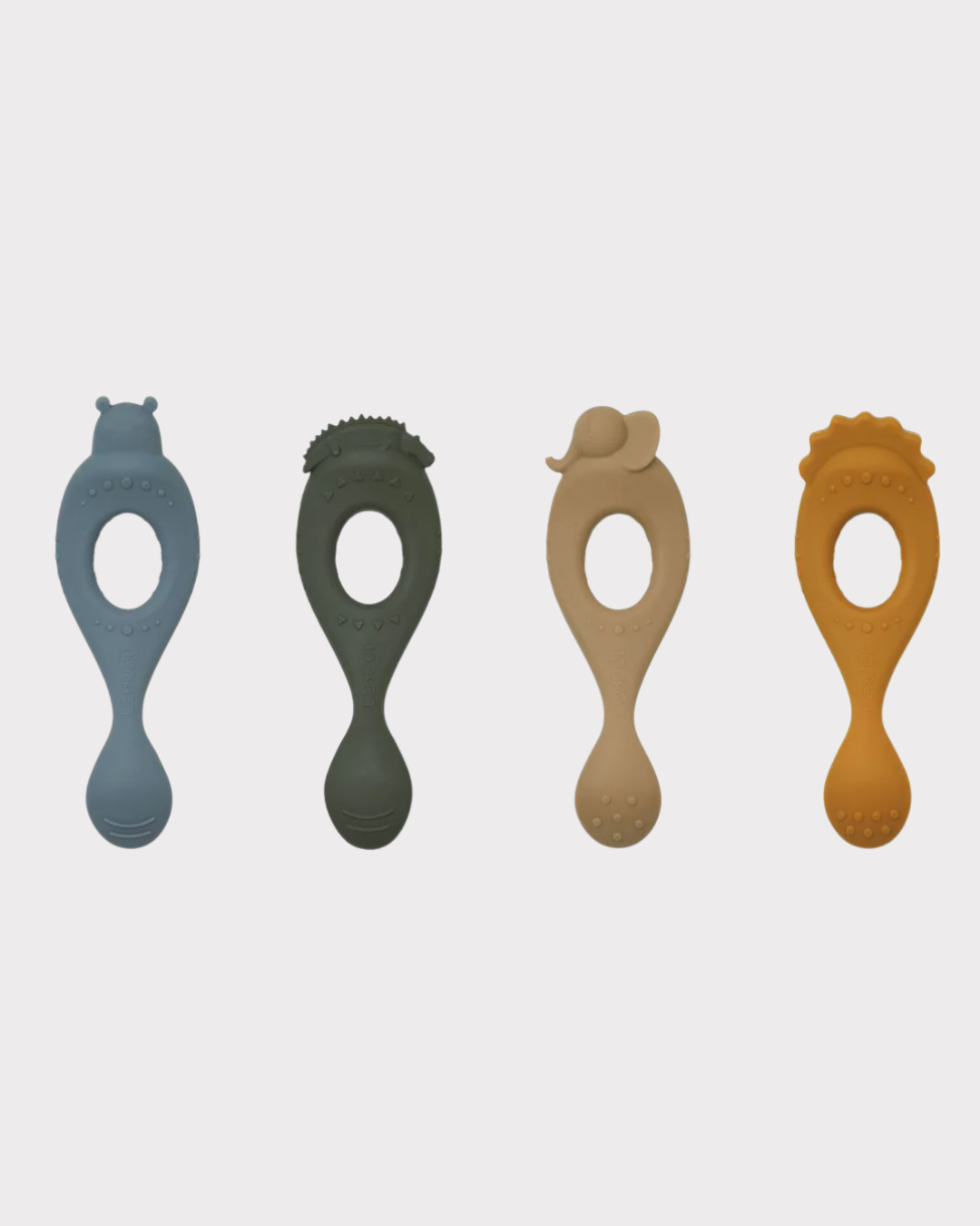 Liva Silicone Spoon 4-Pack-Tilbehør-Liewood-Aandahls
