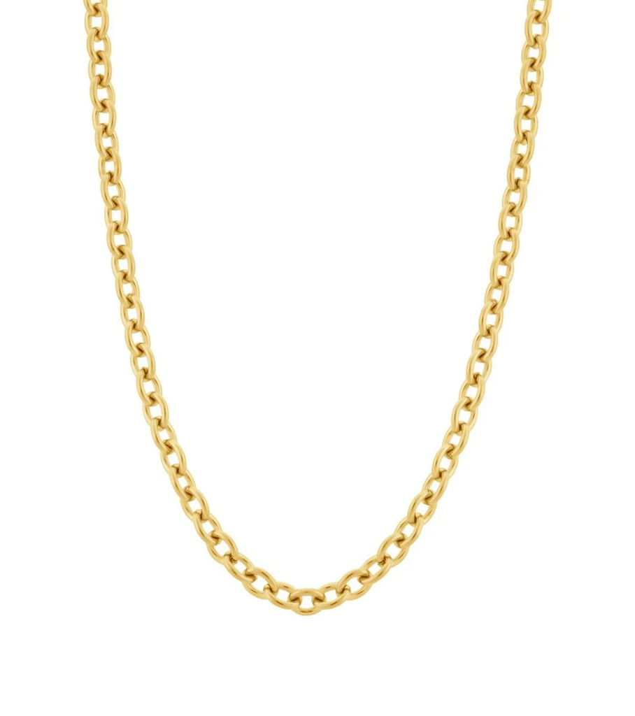 Loop Necklace Gold-Accessories-Edblad-Aandahls