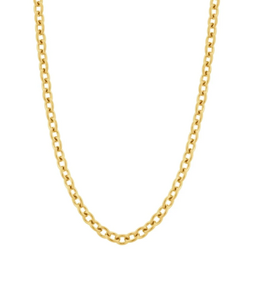 Loop Necklace Gold-Accessories-Edblad-Aandahls