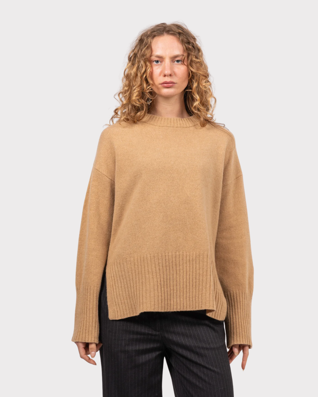 Lounge c-neck sweater-Genser-Gant-Aandahls